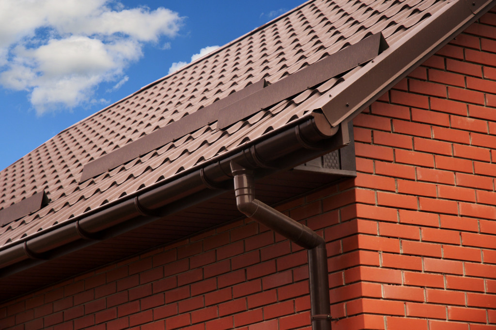 closeup of roof