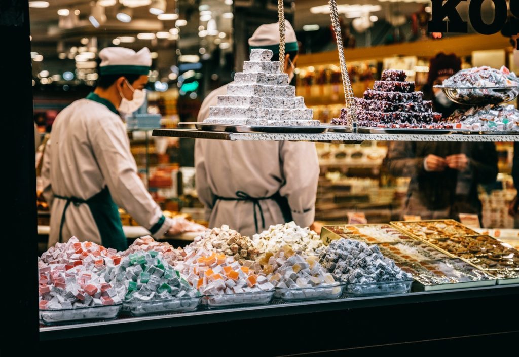 pastry chefs at a bakery