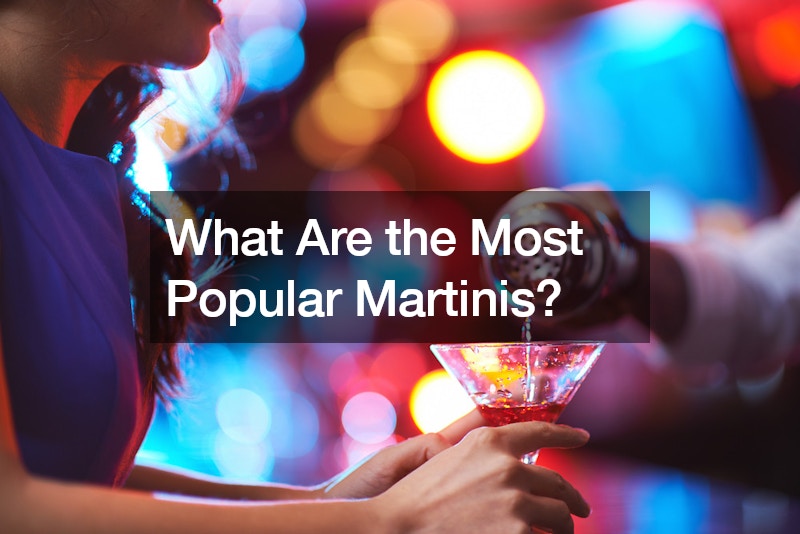 What Are the Most Popular Martinis?