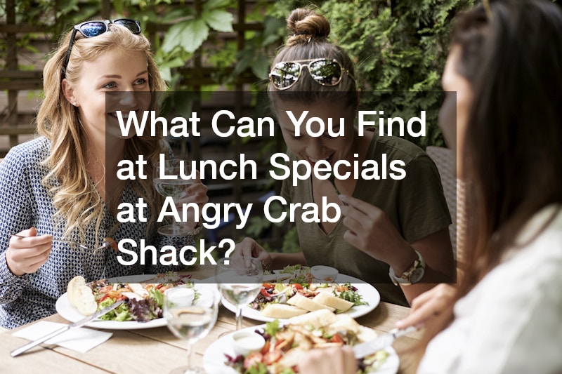 What Can You Find at Lunch Specials at Angry Crab Shack?